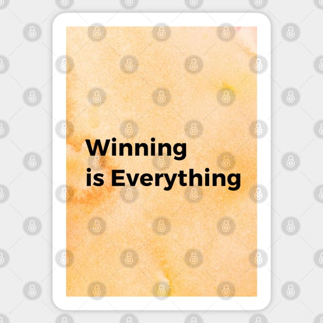 Winning is Everything Sticker by Cats Roar